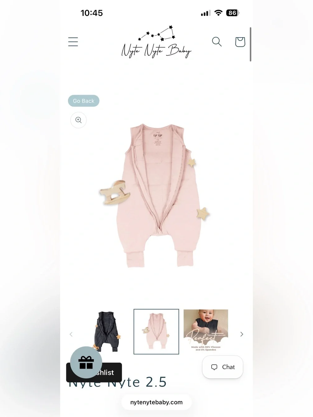 Nyte Nyte 2.5 Tog Sleep Walker